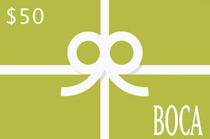 BOCA Gift Card - for online purchases