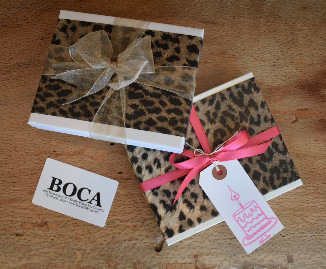 BOCA Gift Card - for in-store purchases