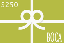 Load image into Gallery viewer, BOCA Gift Card - for online purchases
